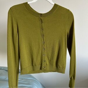 100% Merino Wool J Crew Cardigan